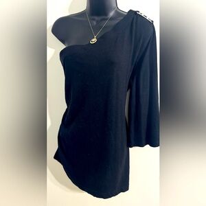 Lane Bryant One Shoulder Knit Top - 14/16
